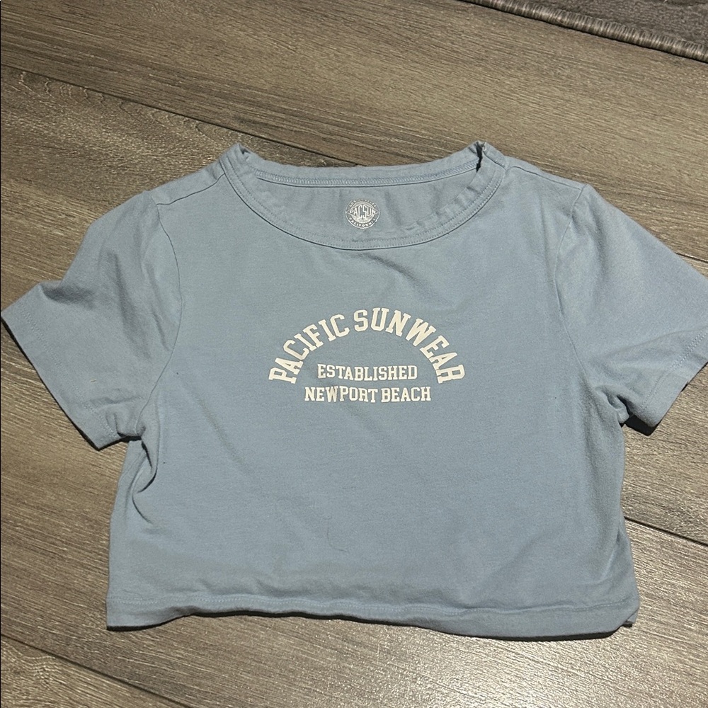 Pacific Sunwear Kids Light Blue Tee